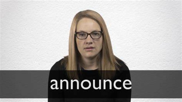 How to pronounce announce