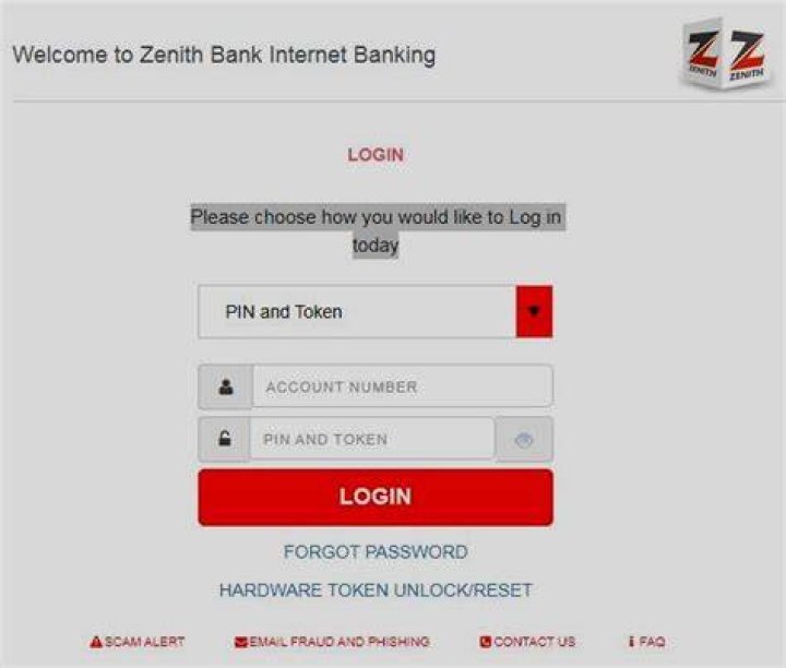 Zenith Bank Internet/Online Banking: How To Setup & Use